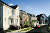 Maple Lawn is Traditional Neighborhood Development with new homes, single family homes, luxury townhomes and condominiums in Howard County Maryland