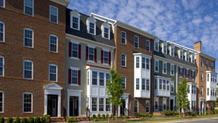 New Condominium-style Townhome by Bozzuto Homes in Howard County Maryland at Maple Lawn